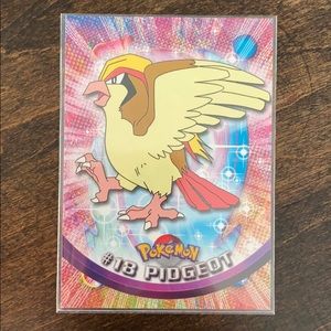 1st Edition #18 Pokémon Pidgeot Topps ERROR Card